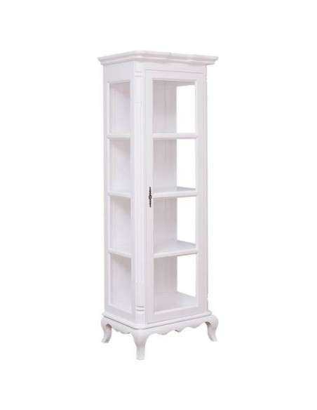 Vetrina shabby chic in legno MS652