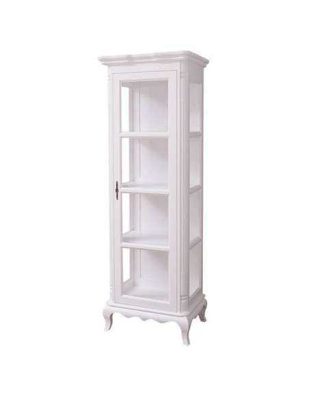 Vetrina shabby chic in legno MS652