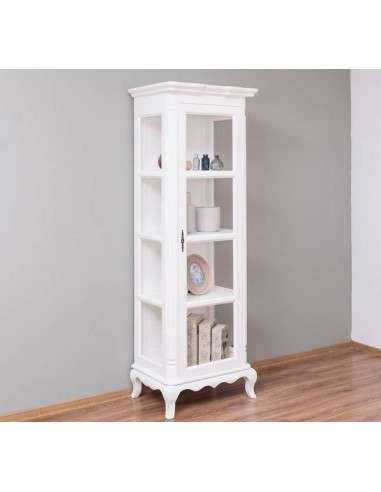 Vetrina shabby chic in legno MS652