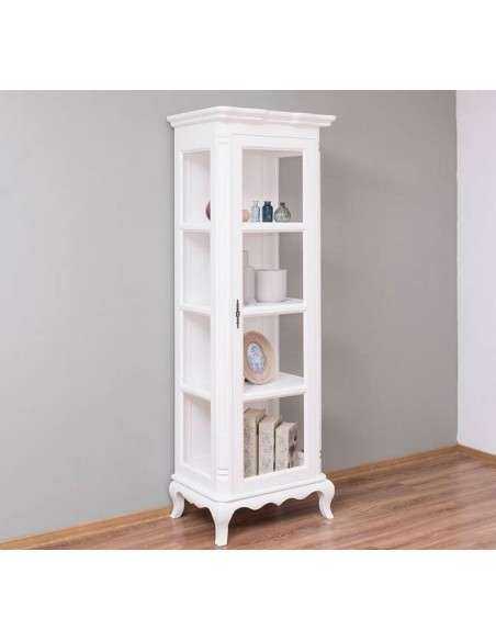 Vetrina shabby chic in legno MS652
