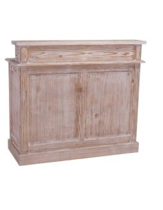 mobile bar legno sbiancato effetto shabby chic MS577