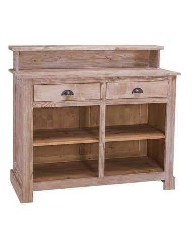 mobile bar legno sbiancato effetto shabby chic MS577