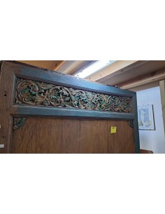 Pannello etnico in legno intagliato CX057B 2