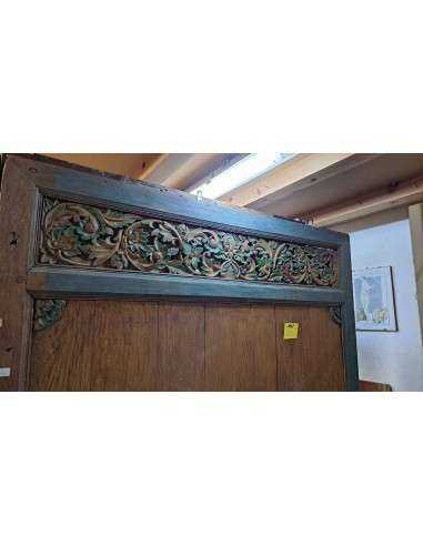 Pannello etnico in legno intagliato CX057B