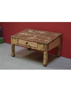 Scrivano indiano in legno di teak con cassettino TL138 2
