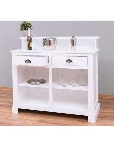mobile bar legno sbiancato effetto shabby chic MS577