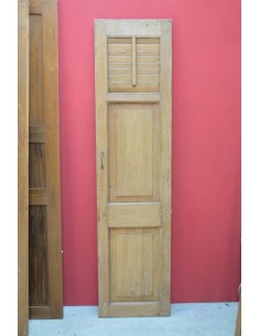 Anta singola in legno massello di teak 58cm con persiana CX154 2