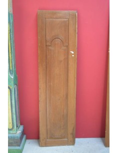 Anta singola in legno massello di teak 55cm bugna con arco CX156