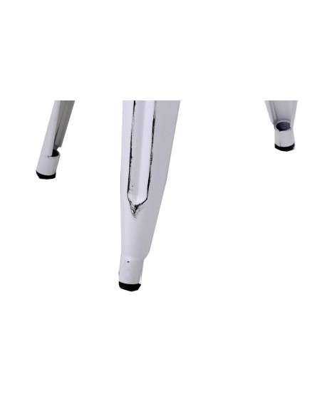 Sgabello Bristol industrial color bianco invecchiato - Vacchetti VG8031830000