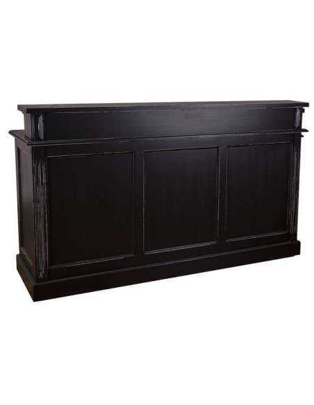 banco negozio o banco bar colorato stile country e nordico in legno MS578