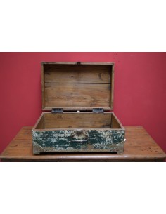 Baule legno massello finitura multicolor shabby TM049 2
