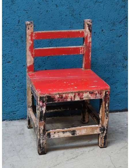Seggioline bambino legno colorato TM146