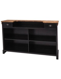 Banco bar stile country in legno colorato o rustico 180cm MS696-180 2