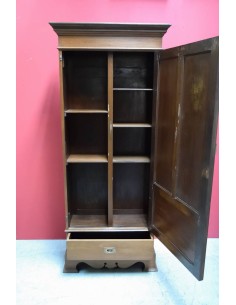 Armadio anta singola stile inglese  in legno di teak epoca coloniale TP144 2