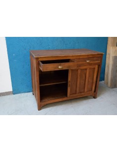 Bancone in Legno Massello stile inglese epoca coloniale TP114 2
