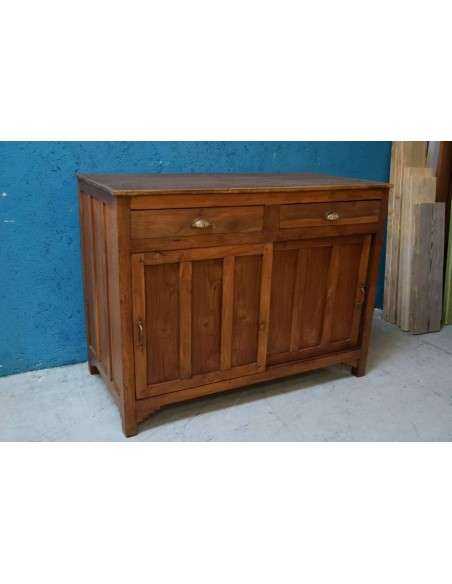 Bancone in Legno Massello stile inglese epoca coloniale TP114