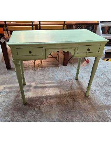 Scrivania in legno massello con due cassetti TR046