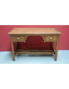 Scrivania in Legno Massello Indiano - epoca coloniale - 120x60cm TR046