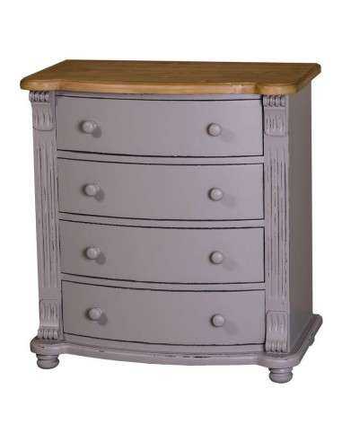 Cassettiera shabby colorata MS036