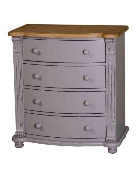 Cassettiera shabby colorata MS036