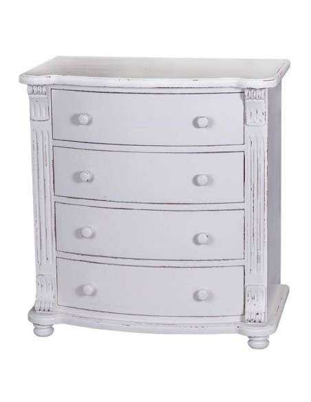 Cassettiera shabby colorata MS036
