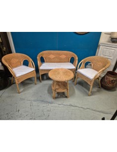 Salotto rattan mandolino 4 pezzi - VG2611720000 2