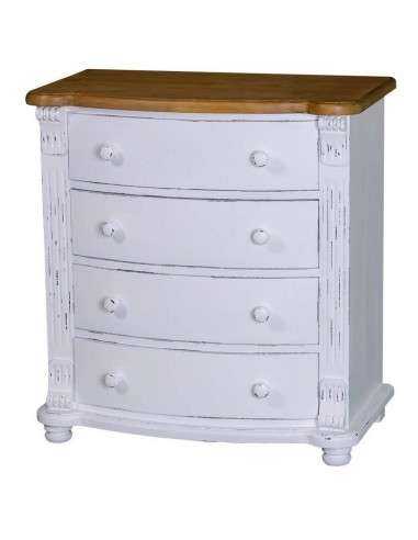 Cassettiera shabby colorata MS036
