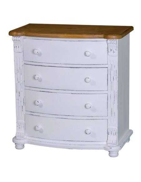 Cassettiera shabby colorata MS036