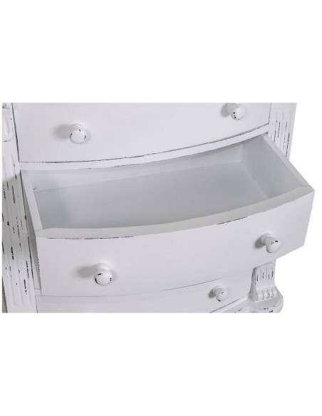 Cassettiera shabby colorata MS036