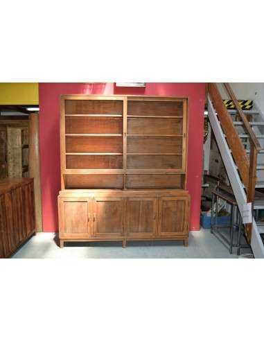 Vetrina legno teak scorrevole