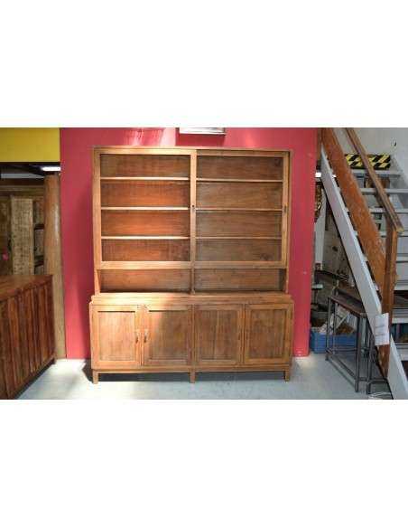 Vetrina legno teak scorrevole