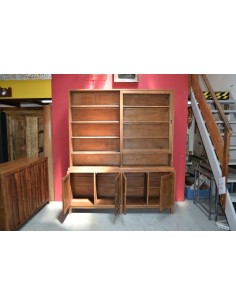 Vetrina legno teak scorrevole 2