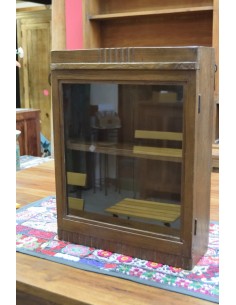 Vetrinetta etnica tipo farmacia legno di teak TS081 2