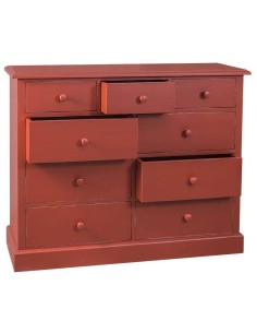 Cassettiera colorata a nove cassetti MS357 2