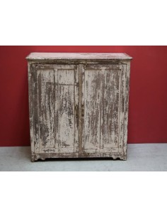 Armadietto legno massello sbiancato 106cm h TR24