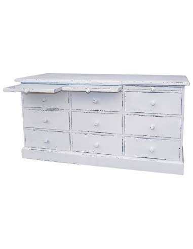 Cassettiera colorata a nove cassetti MS104