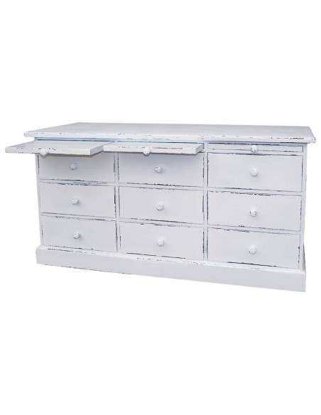 Cassettiera colorata a nove cassetti MS104