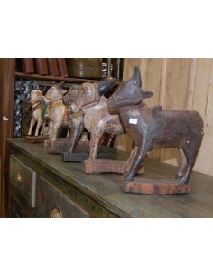 Mucche in legno SCUL0008