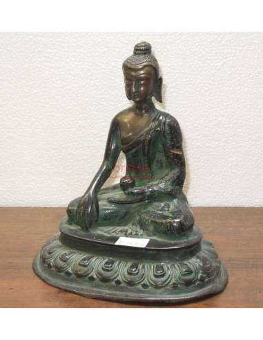 Statua Buddha in lega SCUL015
