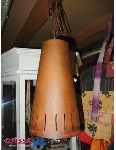 Lampada lampadario a sospensione forma cilindrica in ferro CX084