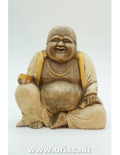Statua Buddha Pekong seduto H 20cm ALWIK092