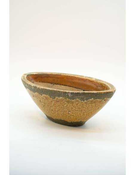 Vaso terracotta colore giallo H10cm - ALMB2729C