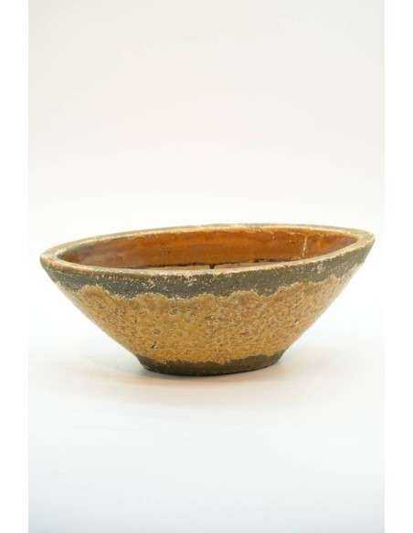 Vaso terracotta colore giallo H10cm - ALMB2729C