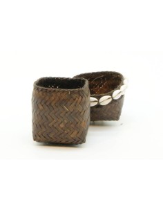 Scatola in rattan quadrata H12cm - ALM0517C 2