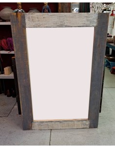 Cornice specchio in legno massello colorato| 90x130cm AGB01187