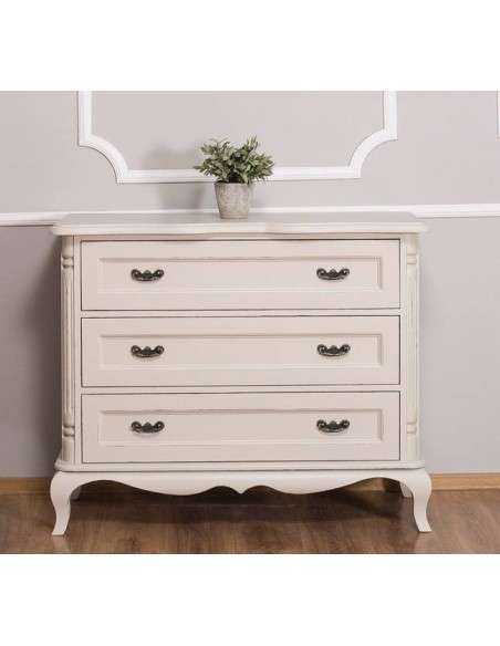 Cassettiera shabby chic romantica MS646