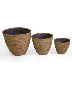 Portavaso Bambù e Cemento - 3 Misure - Vacchetti VG3636790000 2