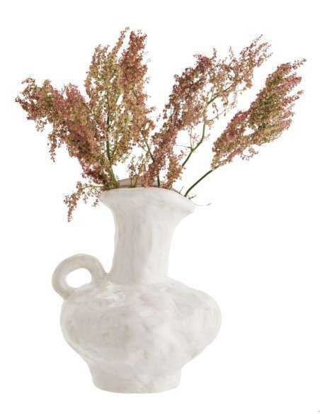 Vaso bianco in gres FPK24032-W