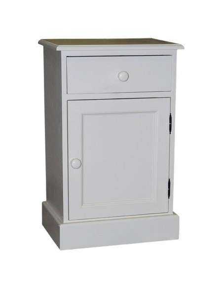 Comodino colorato legno con cassetto MS124
