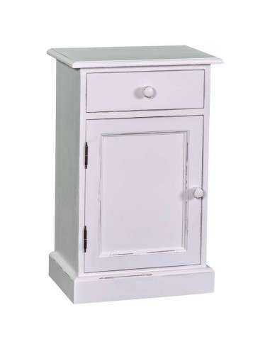 Comodino colorato legno con cassetto MS124
